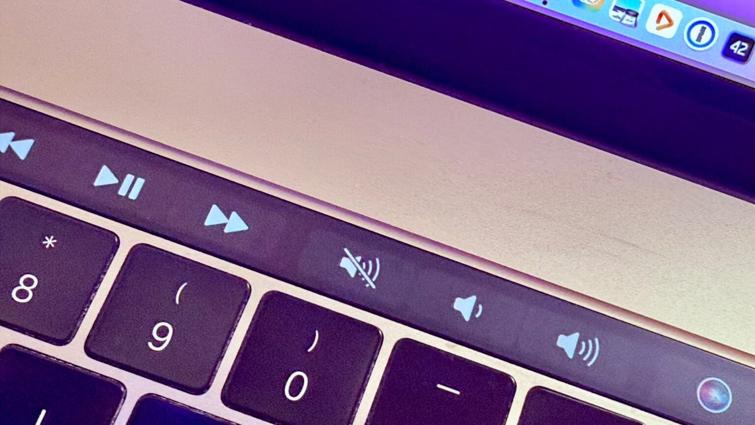 Apple MacBook Pro Touch Bar Mute