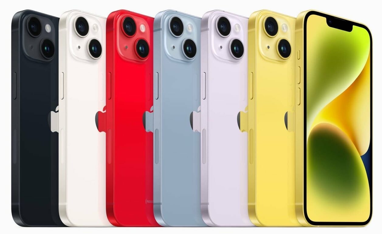 Apple gamme iPhone 14 2023