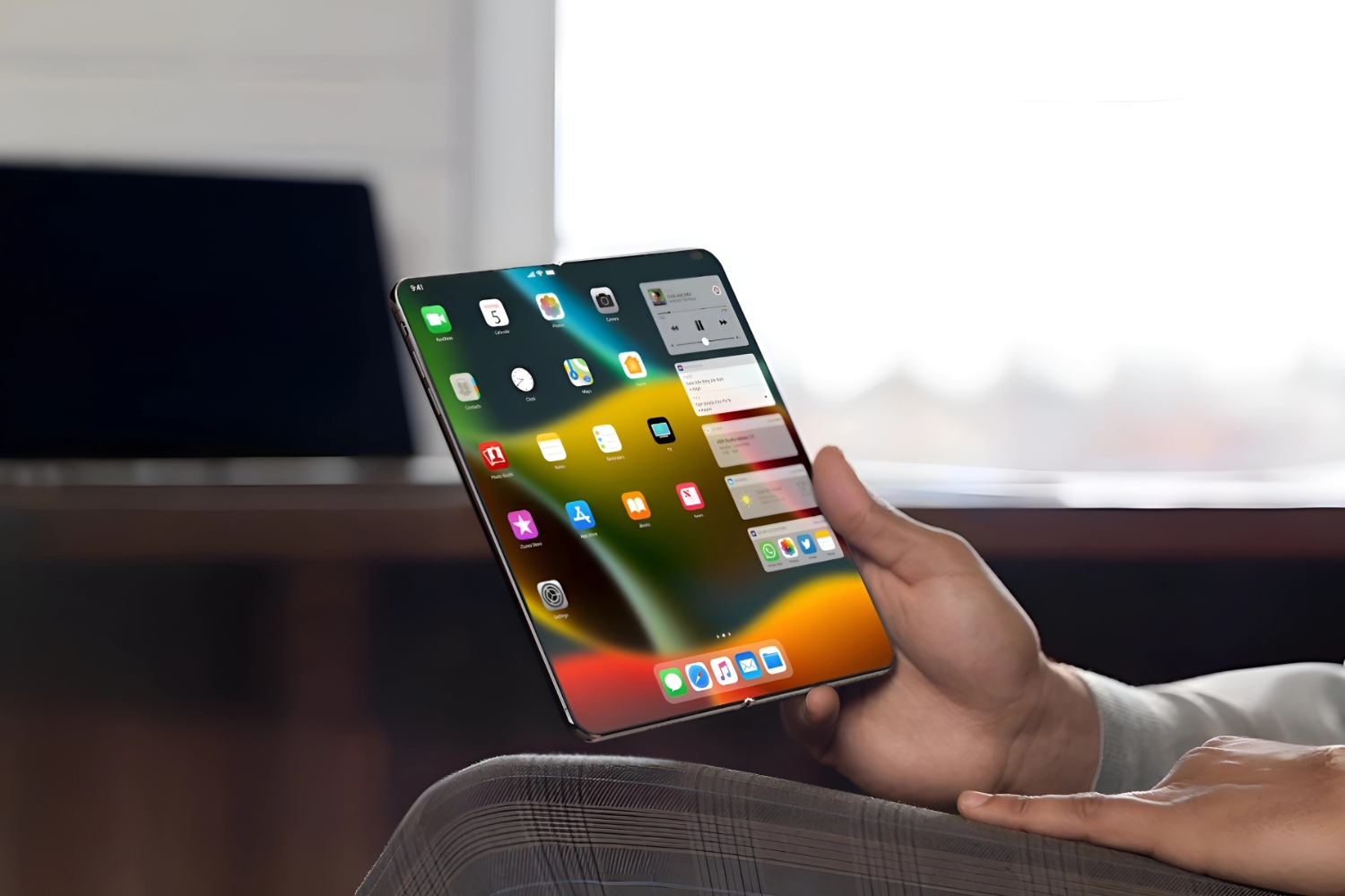 iPhone fold concept format livre