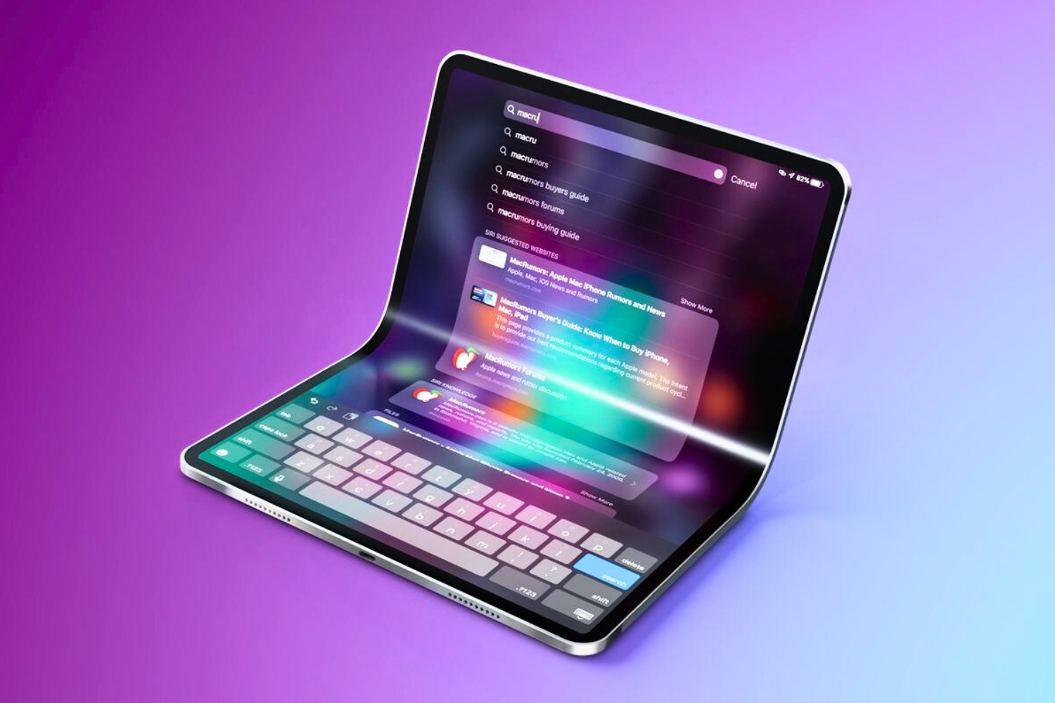 Mac iPad pliant macbook