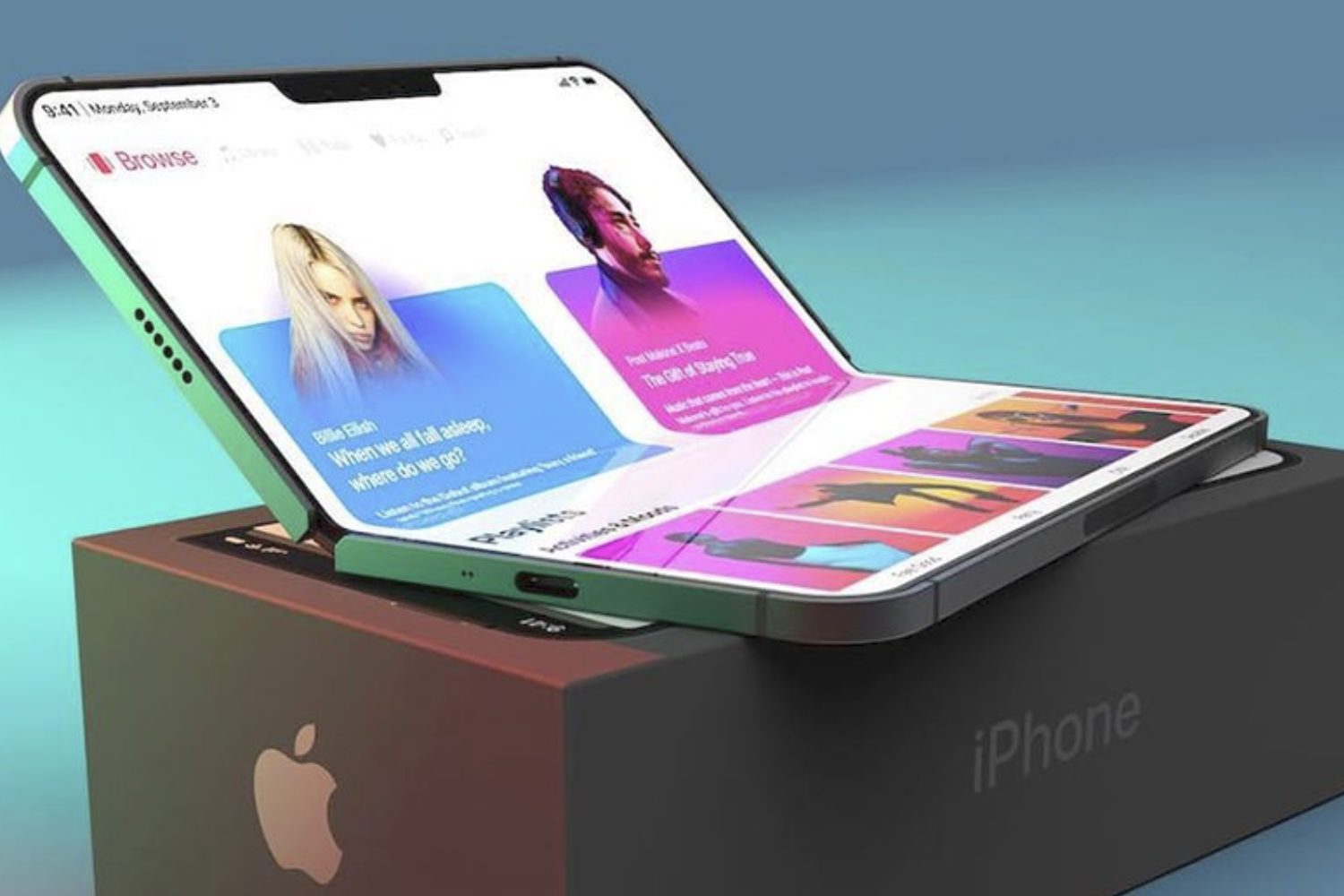 Apple iPhone fold Face ID