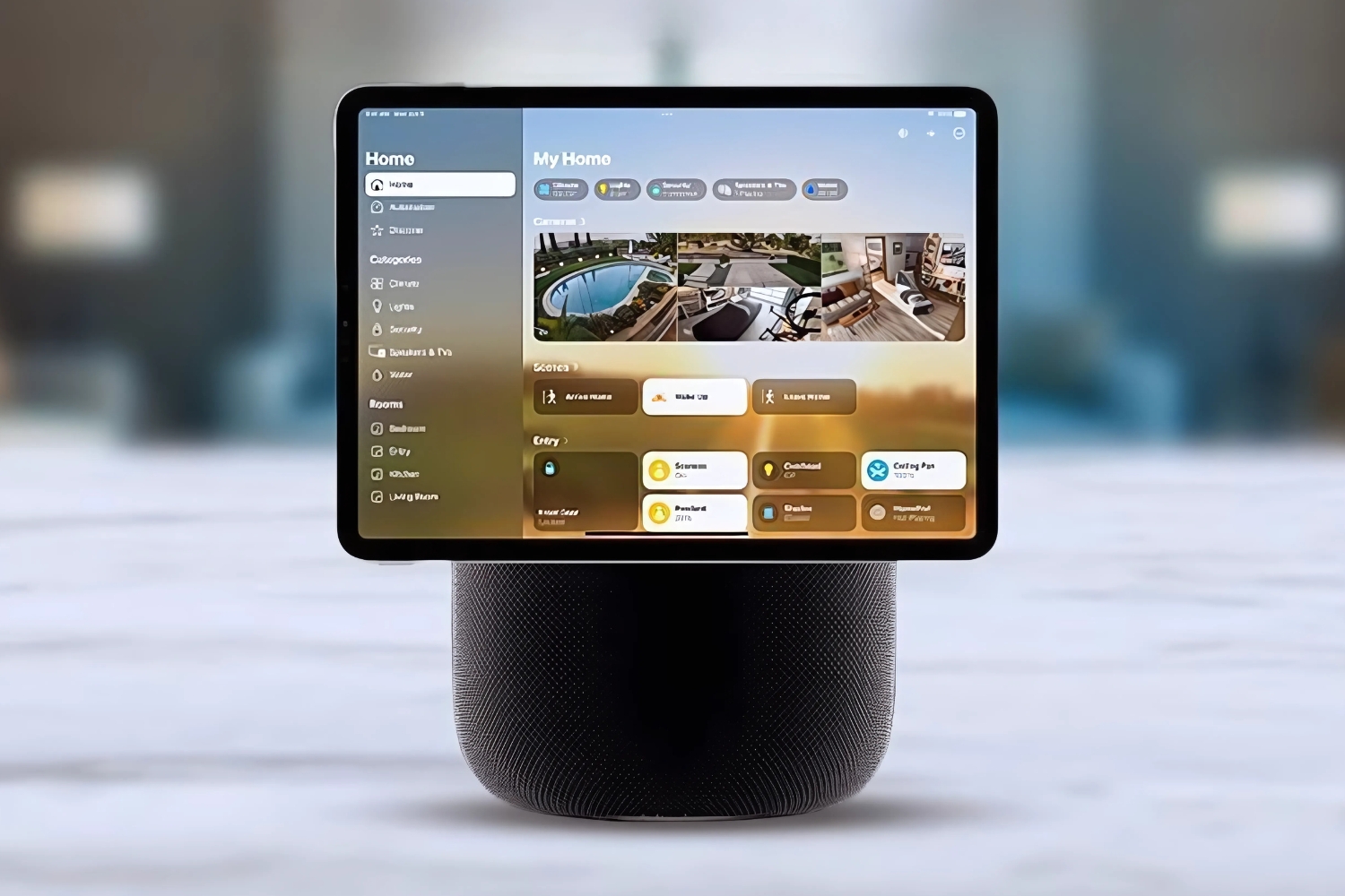 Homepod écran concept
