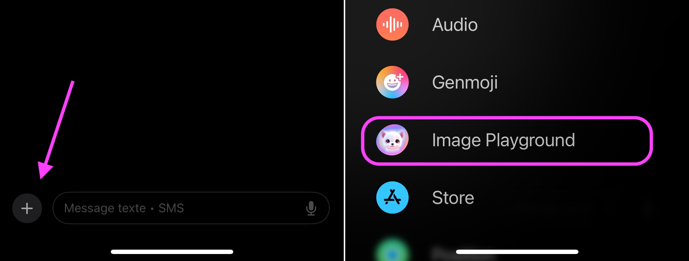 Image Playground iMessage