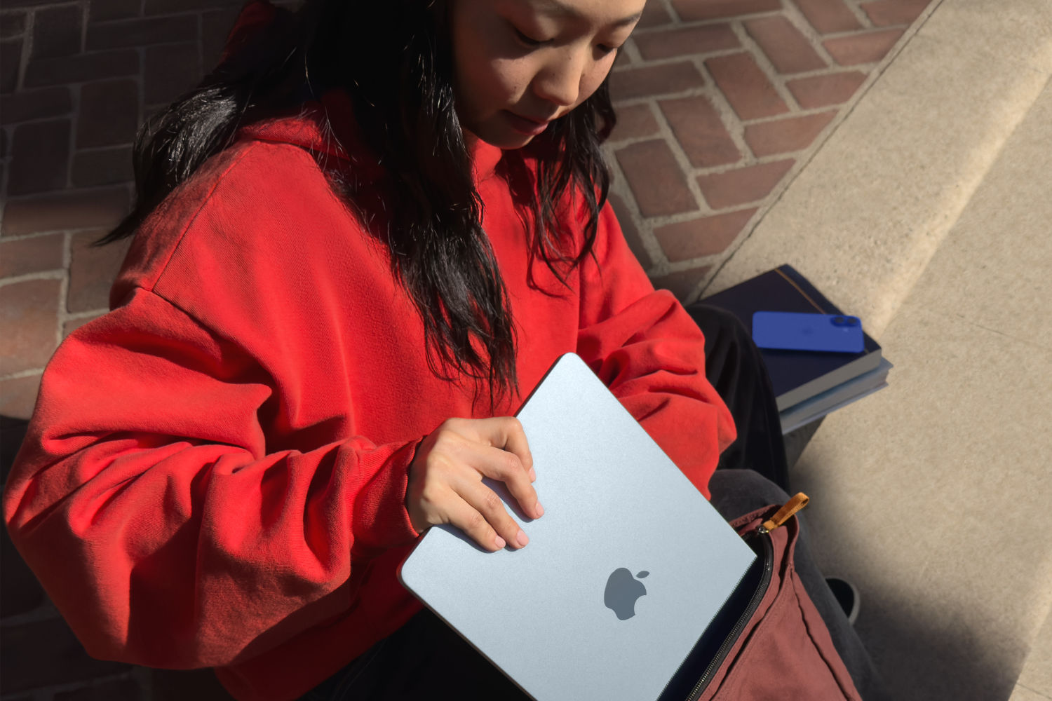 Macbook air M4 apple bleu ciel