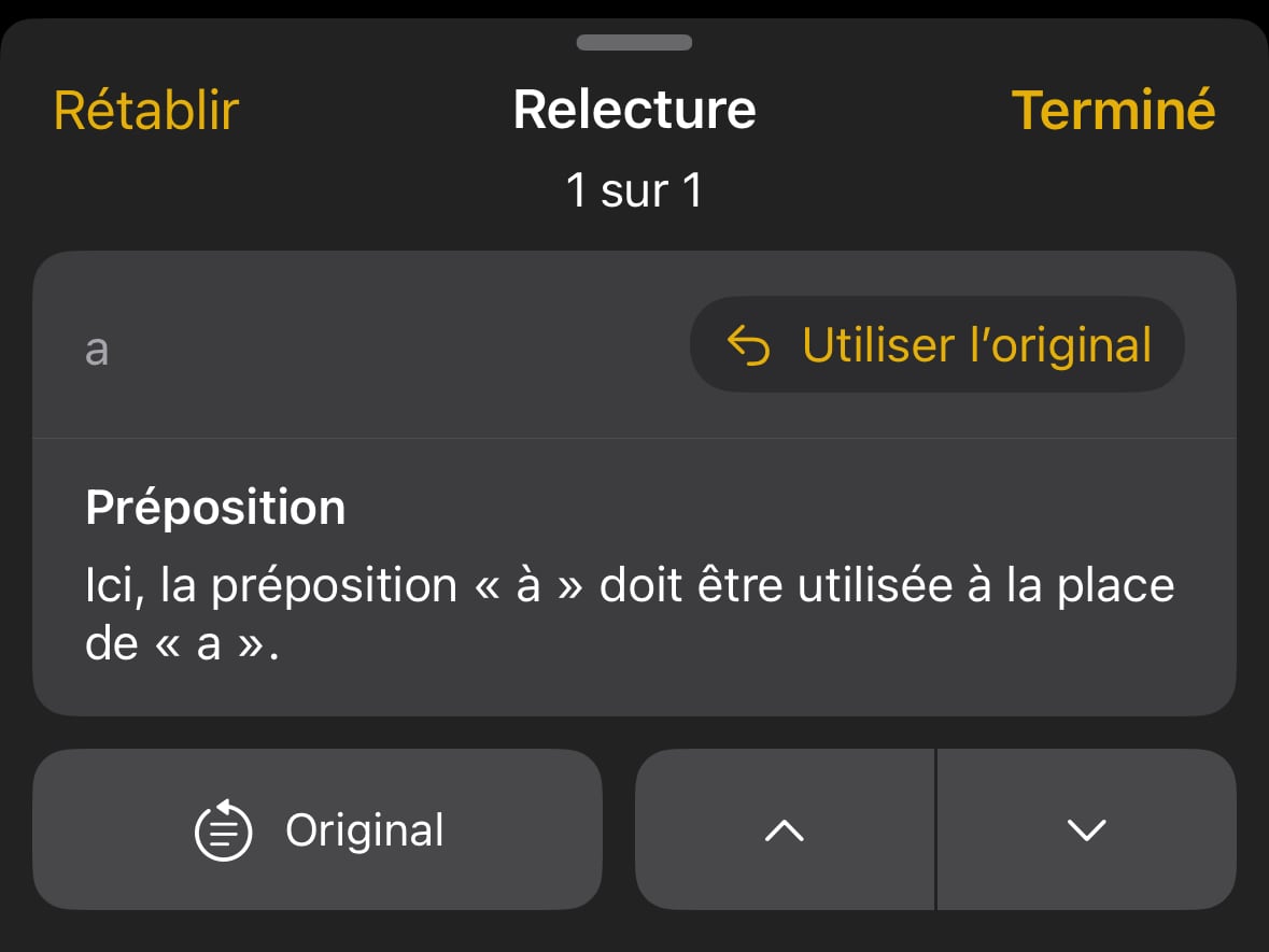 Outils écriture Relecture