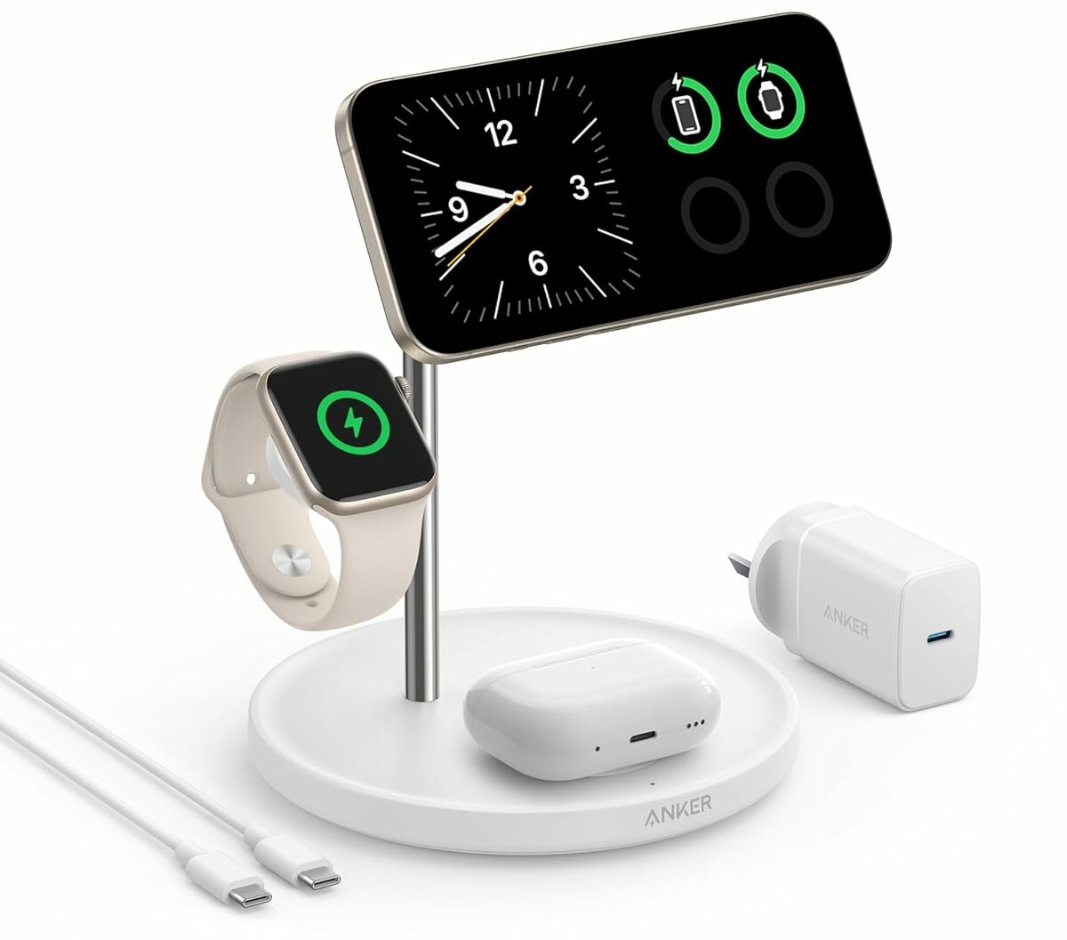 Chargeur MagSafe 3-en-1 Anker
