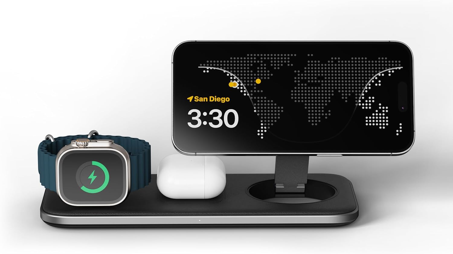 Chargeur MagSafe 3-en-1 SATECHI