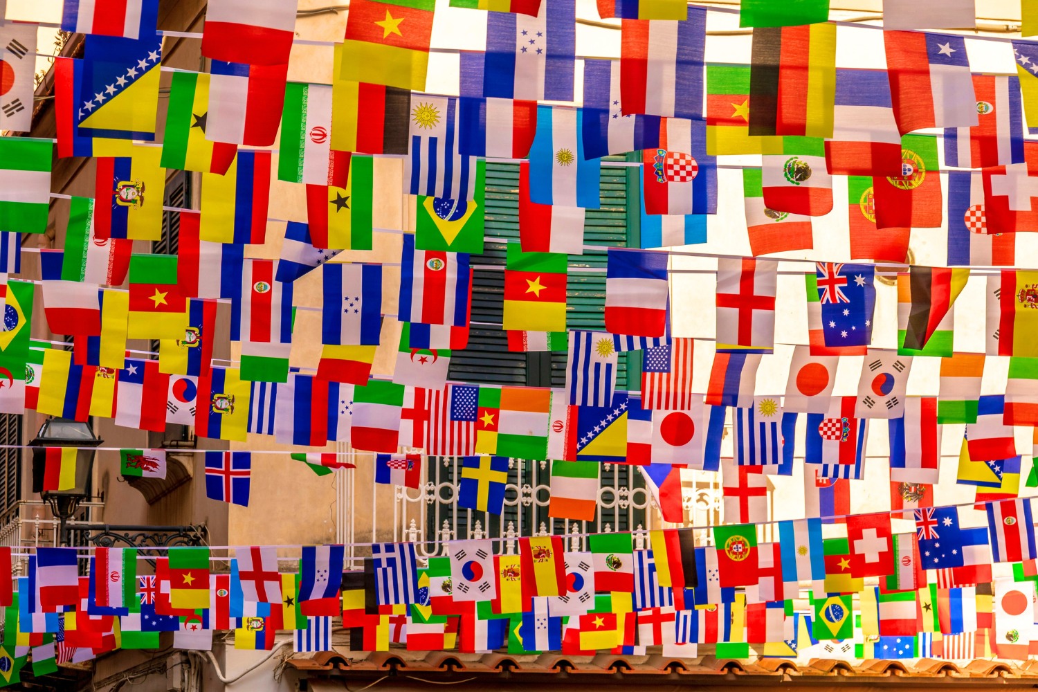 Drapeaux pays europe monde