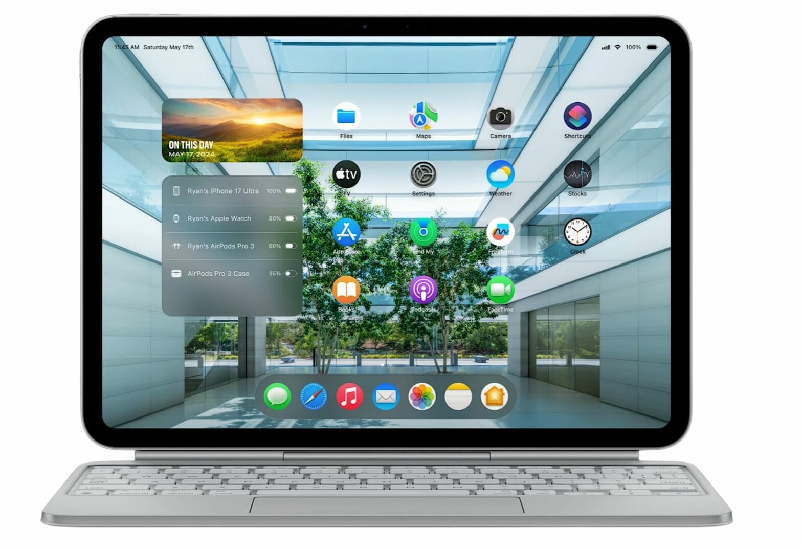 iPad os19 concept mode bureau desktop