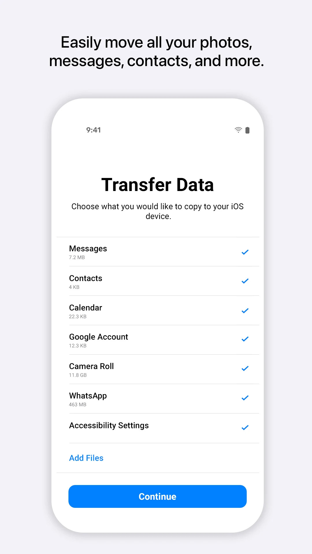 Migrer vers ios