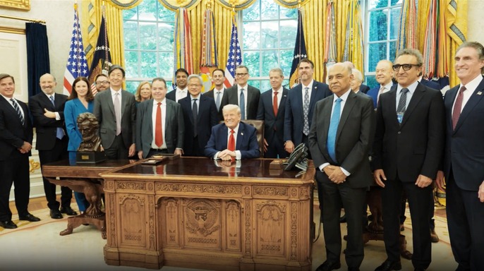 Sommet donald trump pdg entreprises us