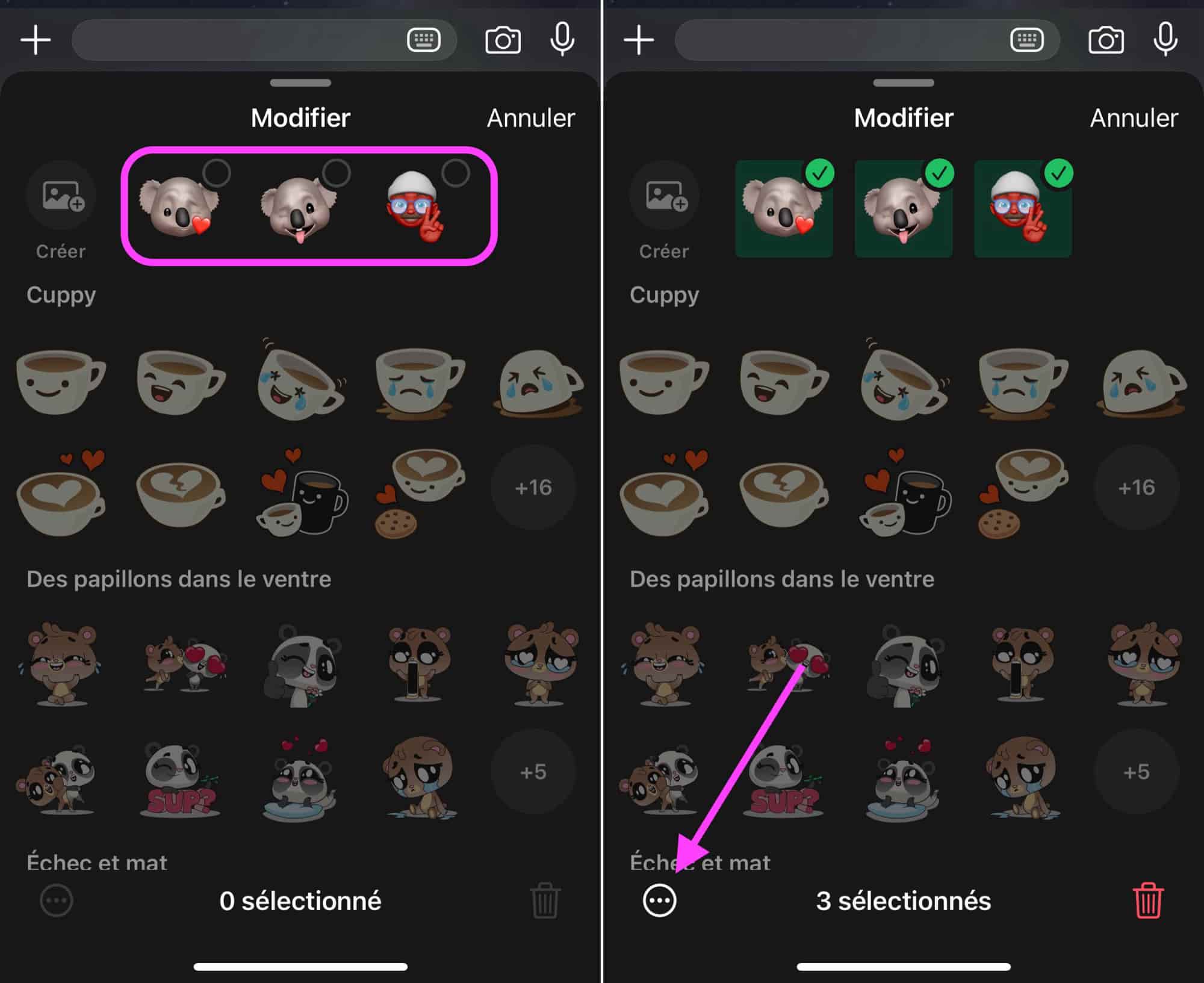 Stickers WhatsApp nouveau pack