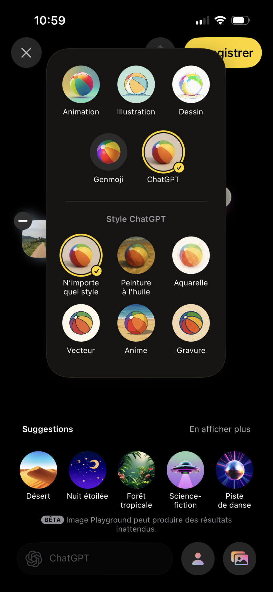 Image Playground ChatGPT