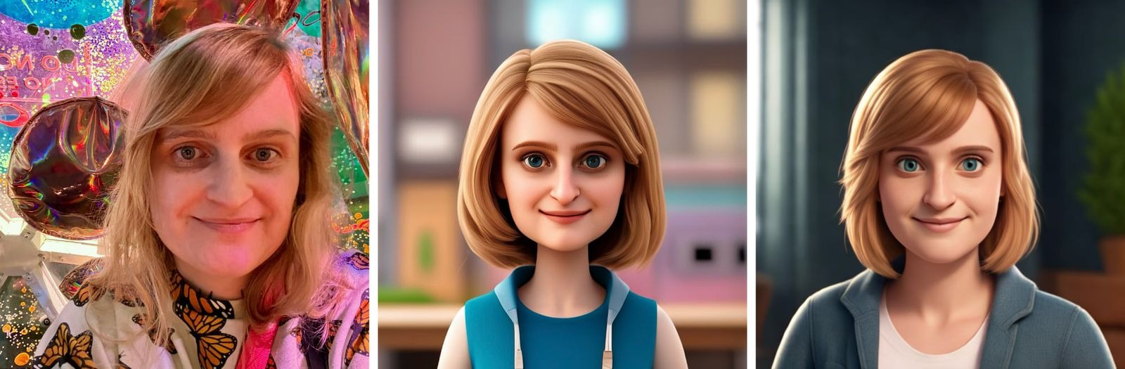 Image playground animation 2 iOS 18.6 au milieu, ‌iOS 26‌ à droite
