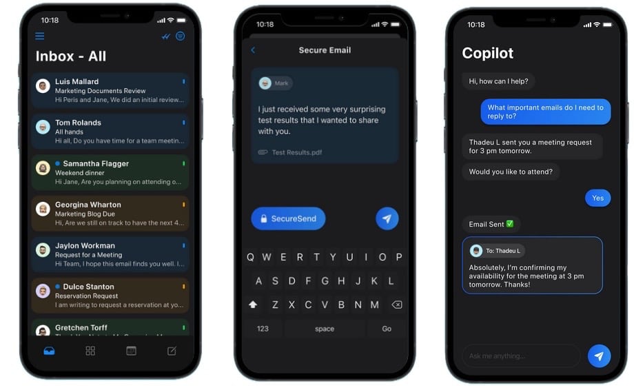 Canary Mail iOS