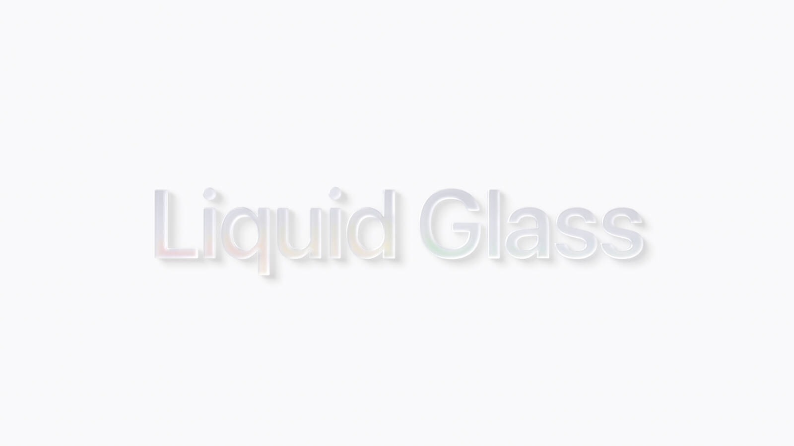 Liquid glass 2