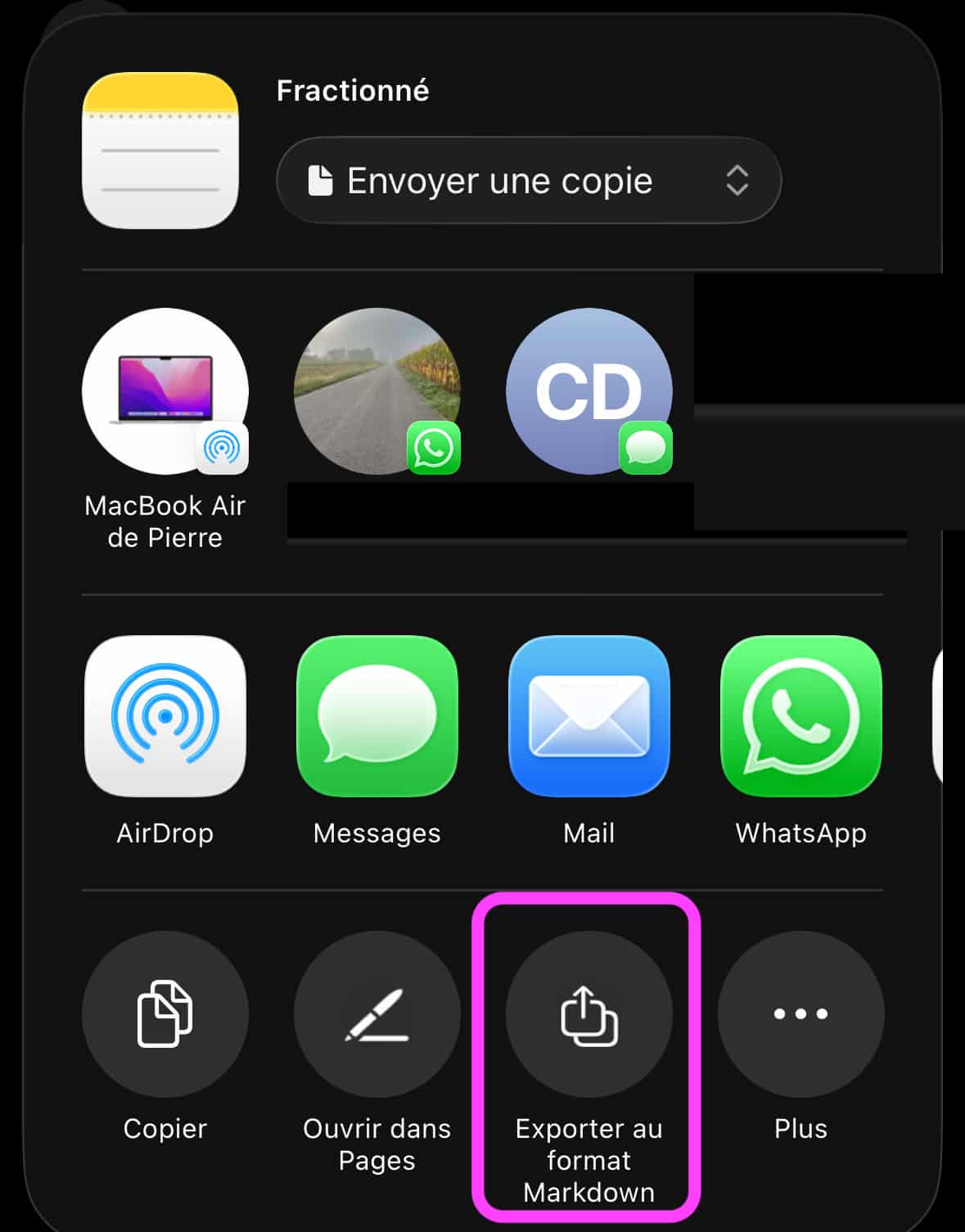 Apple Notes iOS 26 Markdown