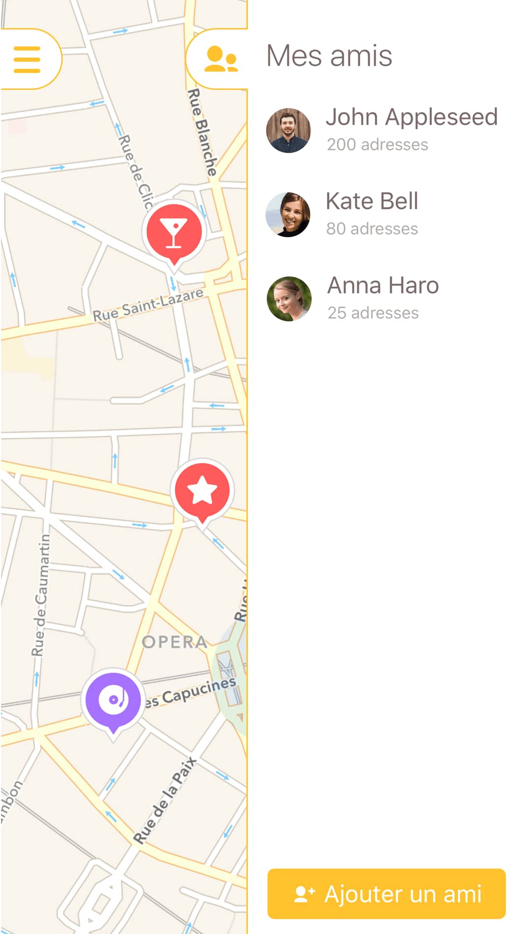 Mapstr Mes Amis