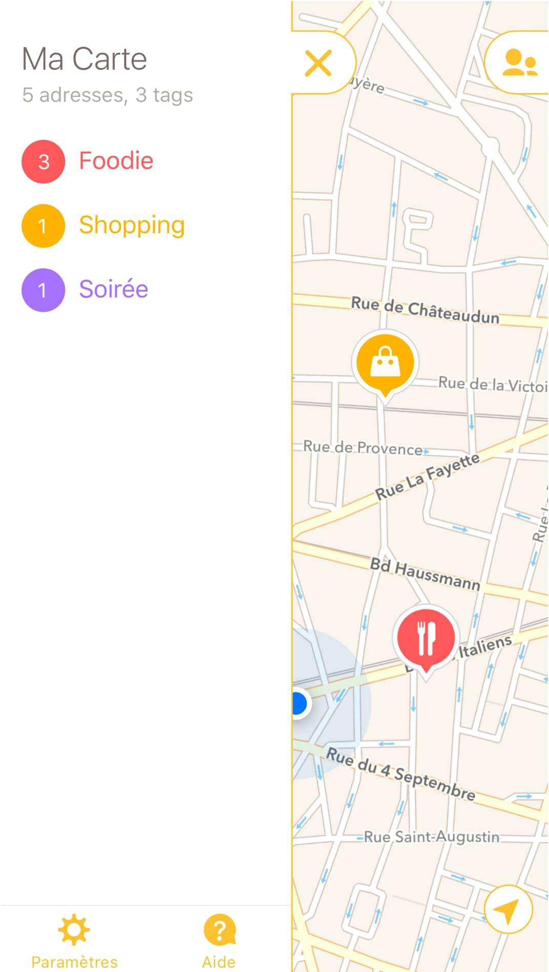 Mapstr Ma Carte