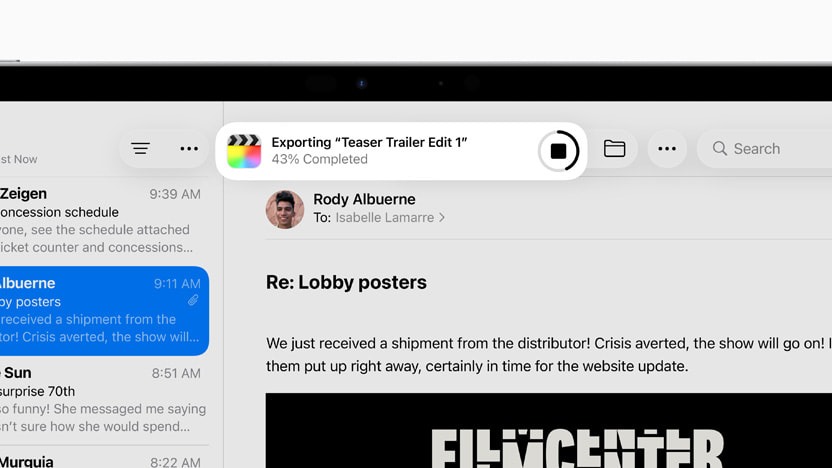 iPadOS 26 tache arriere plan téléchargement