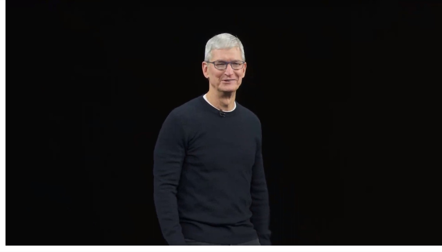 Tim Cook Keynote iPhone 2019