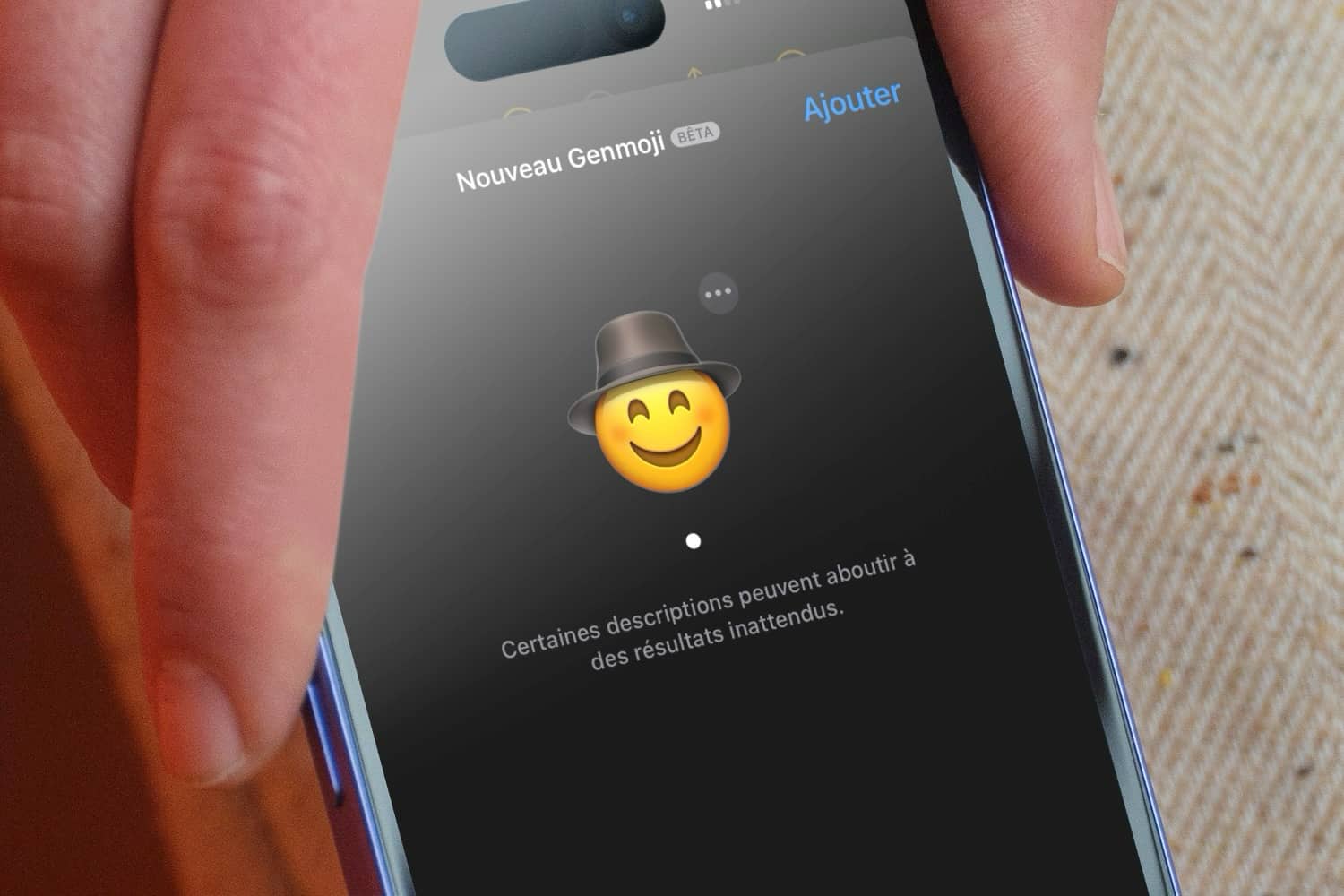 Genmoji iOS 18