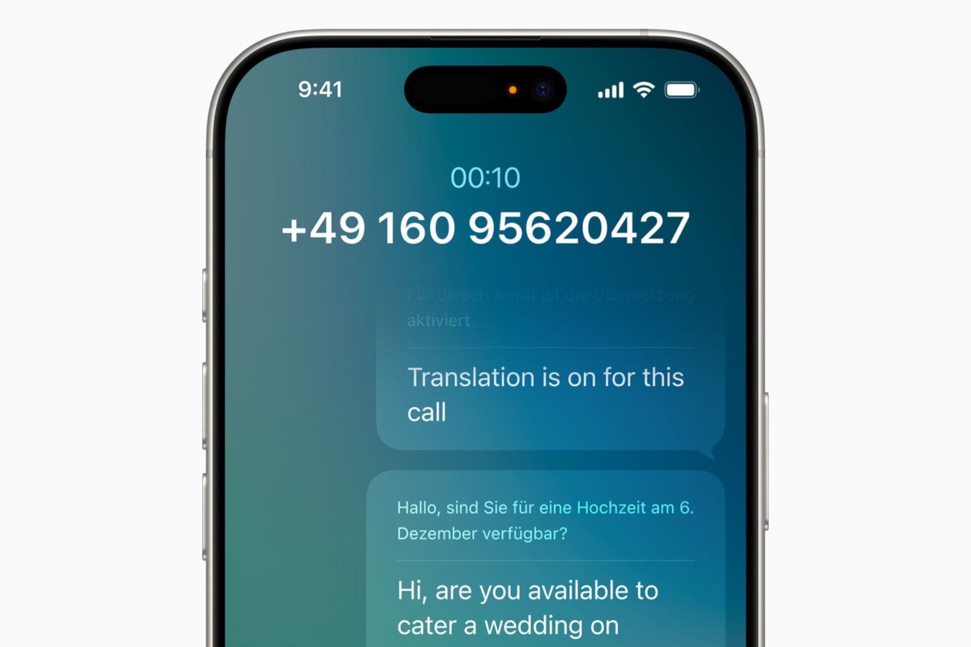 IOS 26 traduction en direct