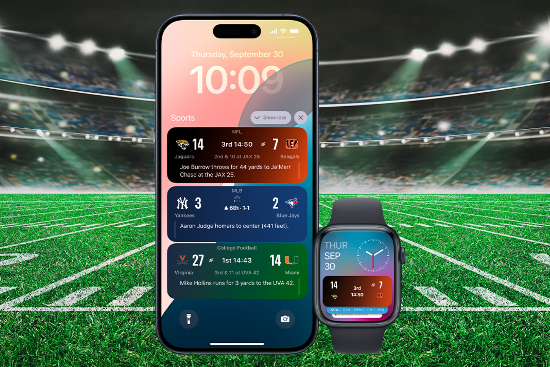 Apple sports application