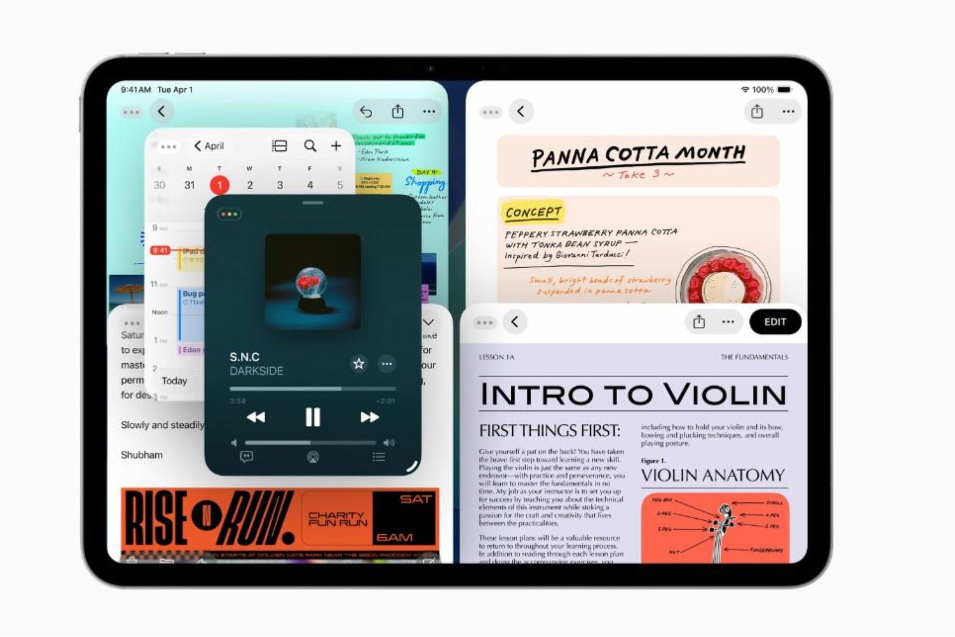iPadOS 26 fenêtres
