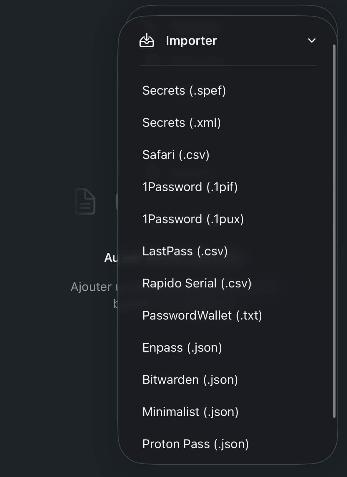 Imports Secrets