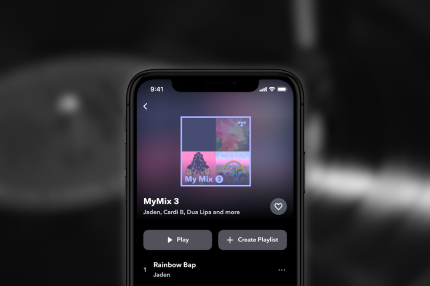 Streaming musical tidal musique iPhone