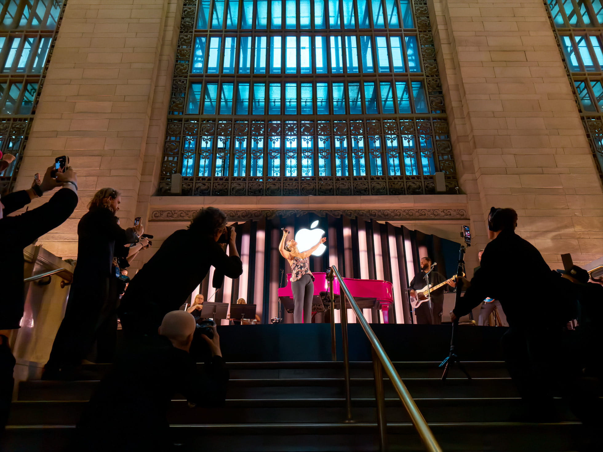 Anniversair apple 50 ans concert news york alicia keys