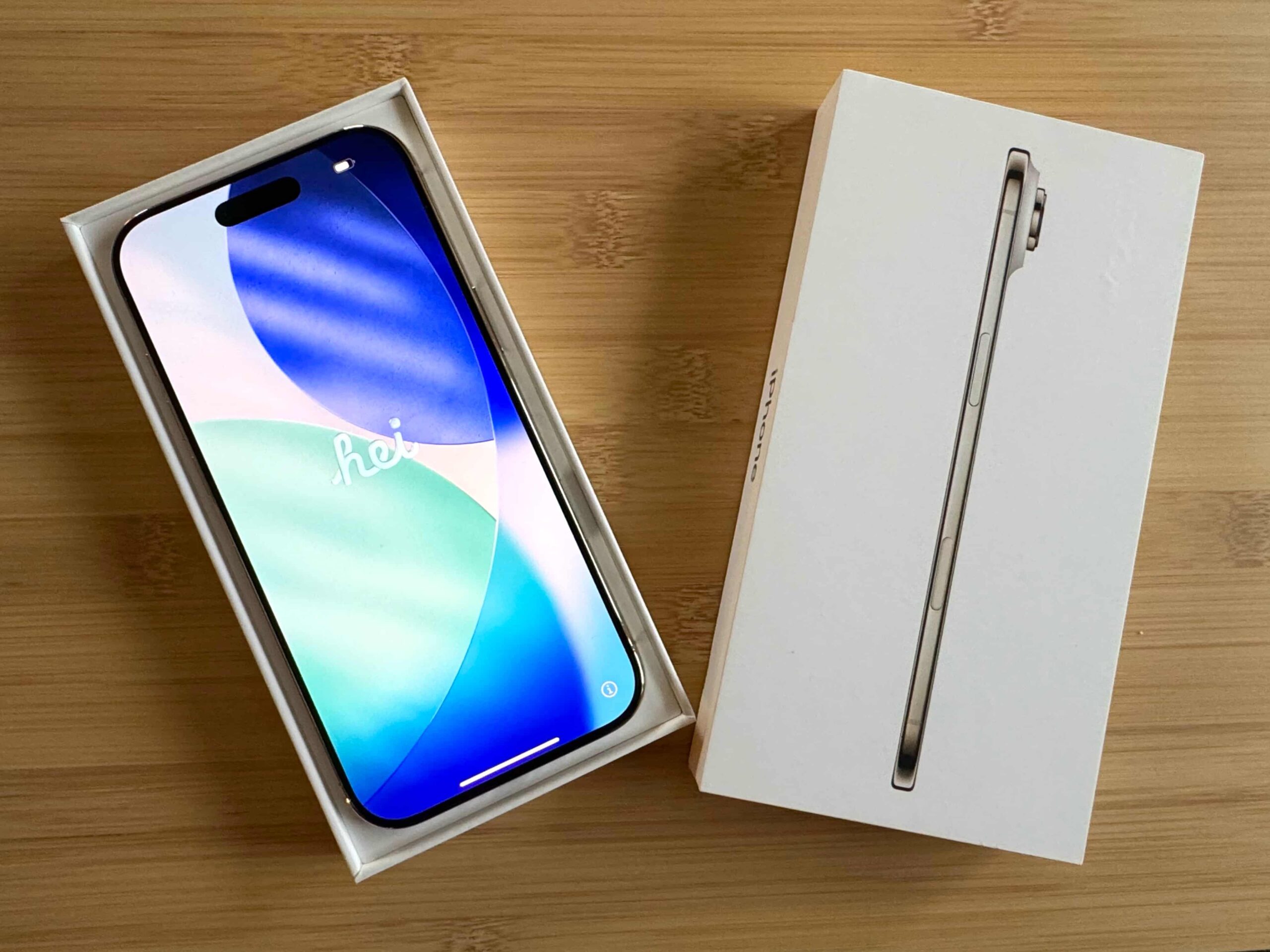 iPhone Air boîte