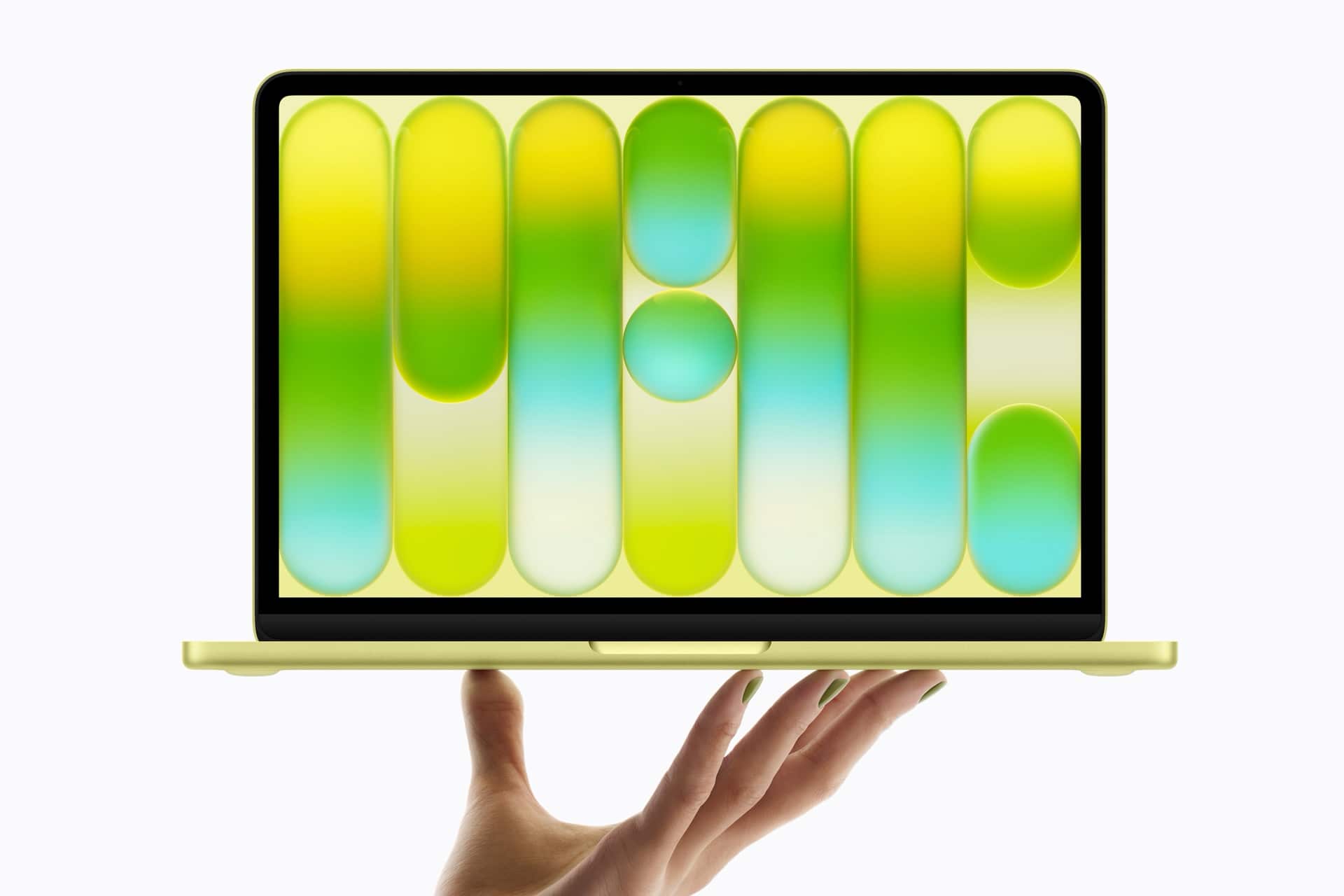 MacBook Neo jaune