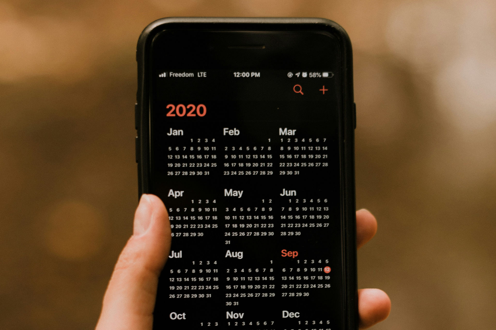 Calendrier iPhone bug iOS26