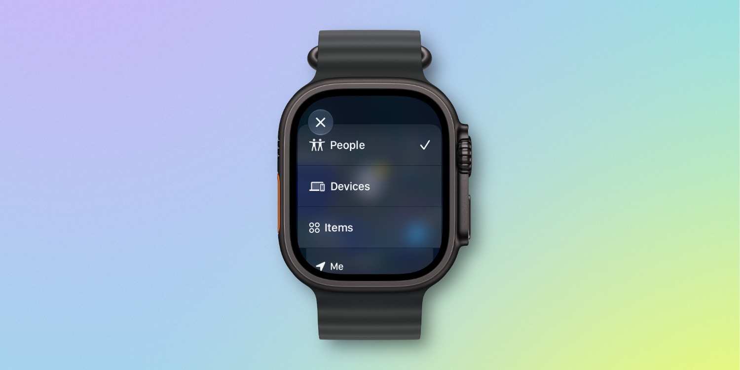 Find my app watchOS 27 switch