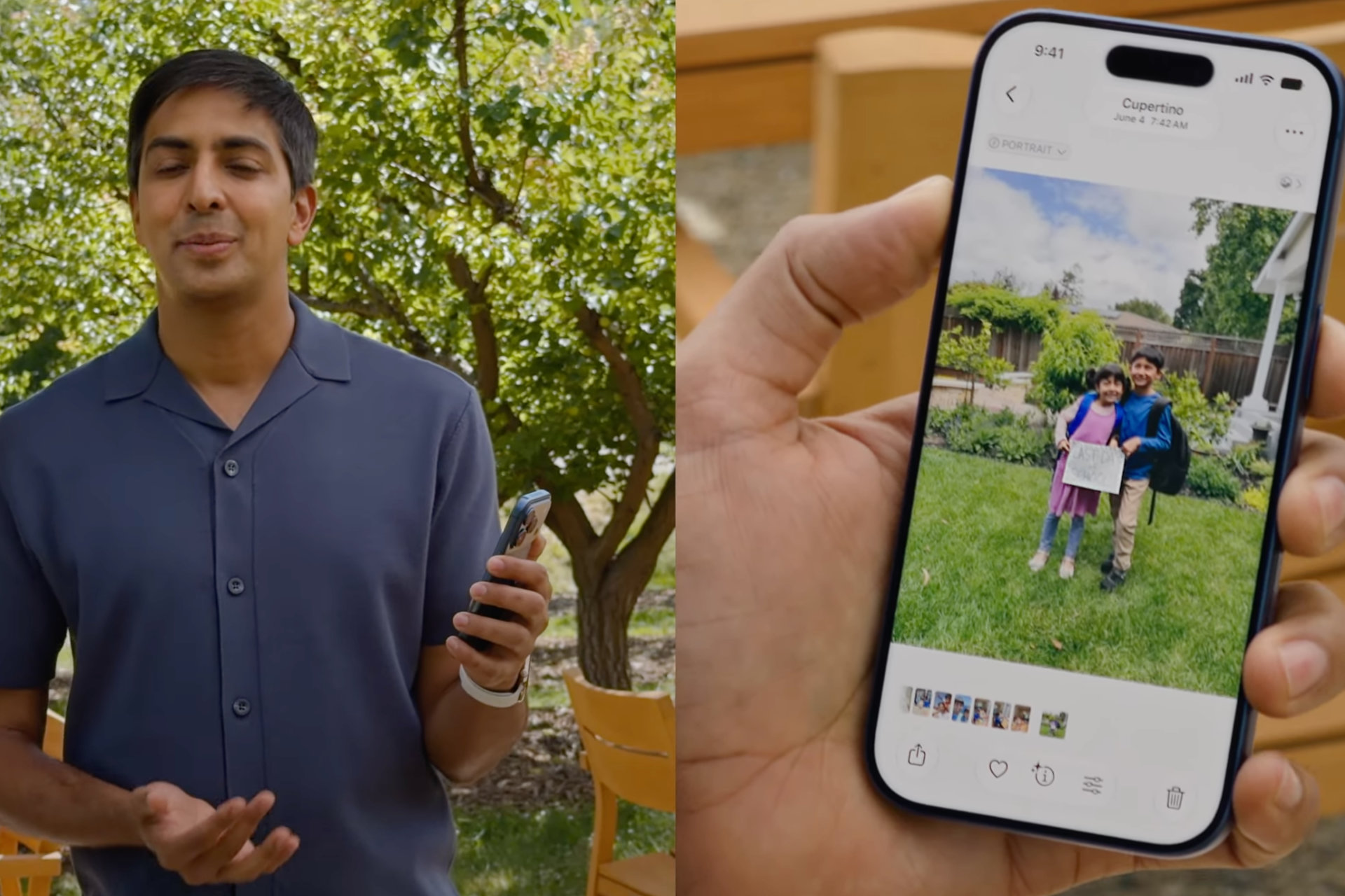 Reframe photos apple iOS
