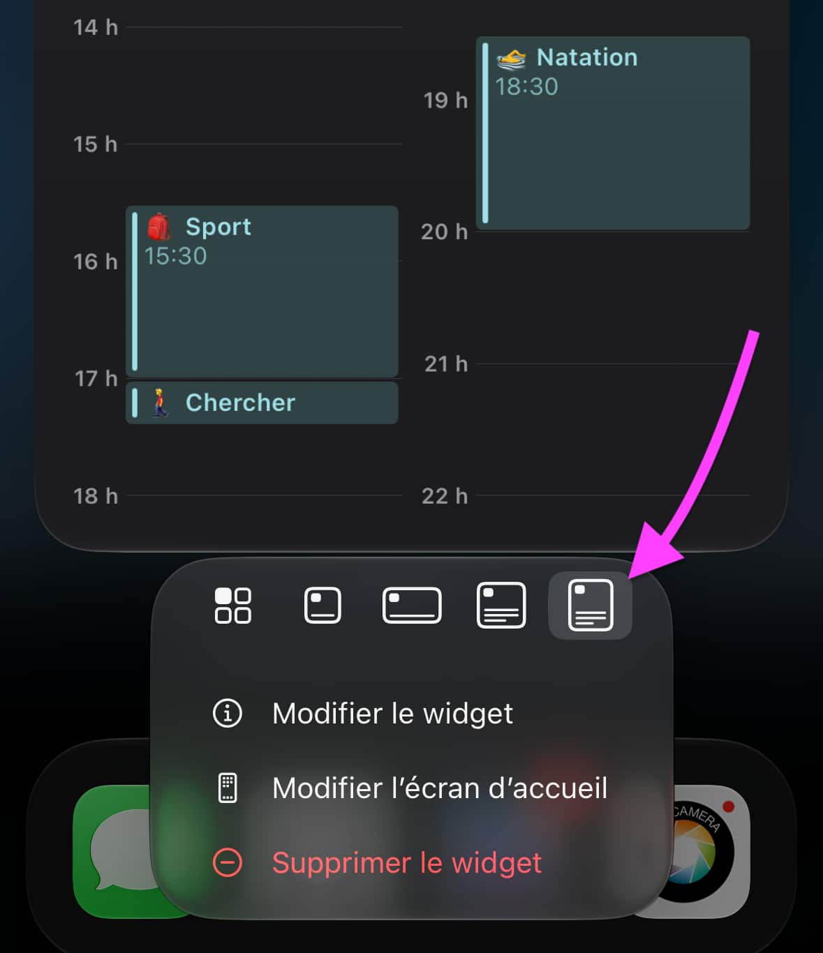 Widget large iOS 27