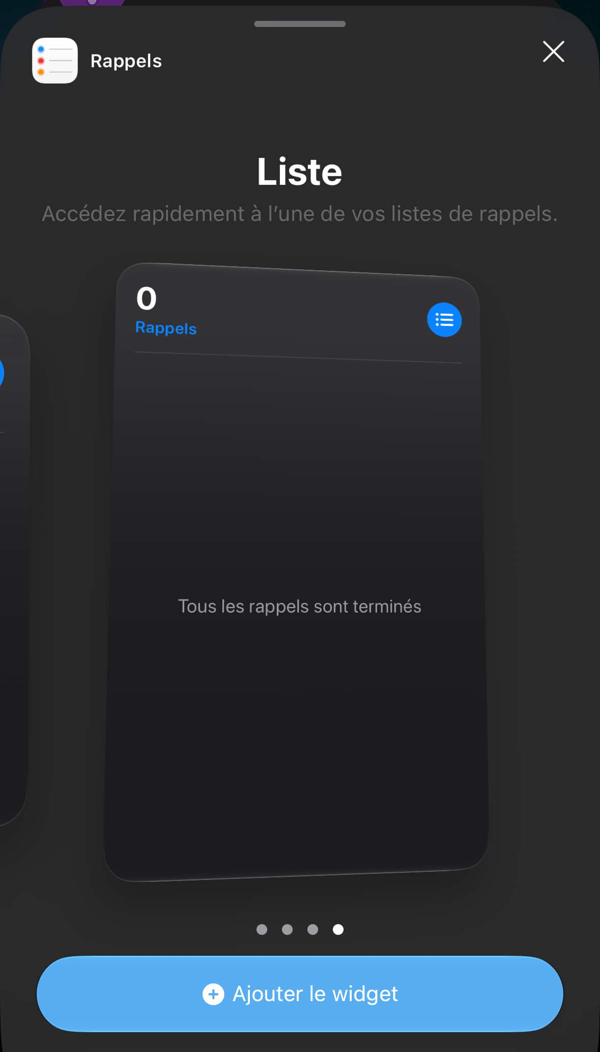 Widget large
