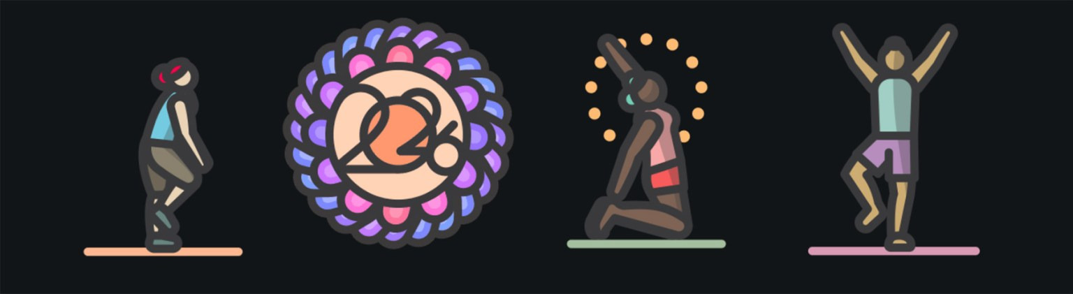 Yoga 2026 stickers