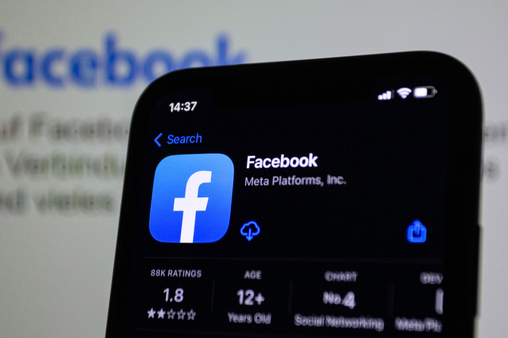 Facebook iPhone