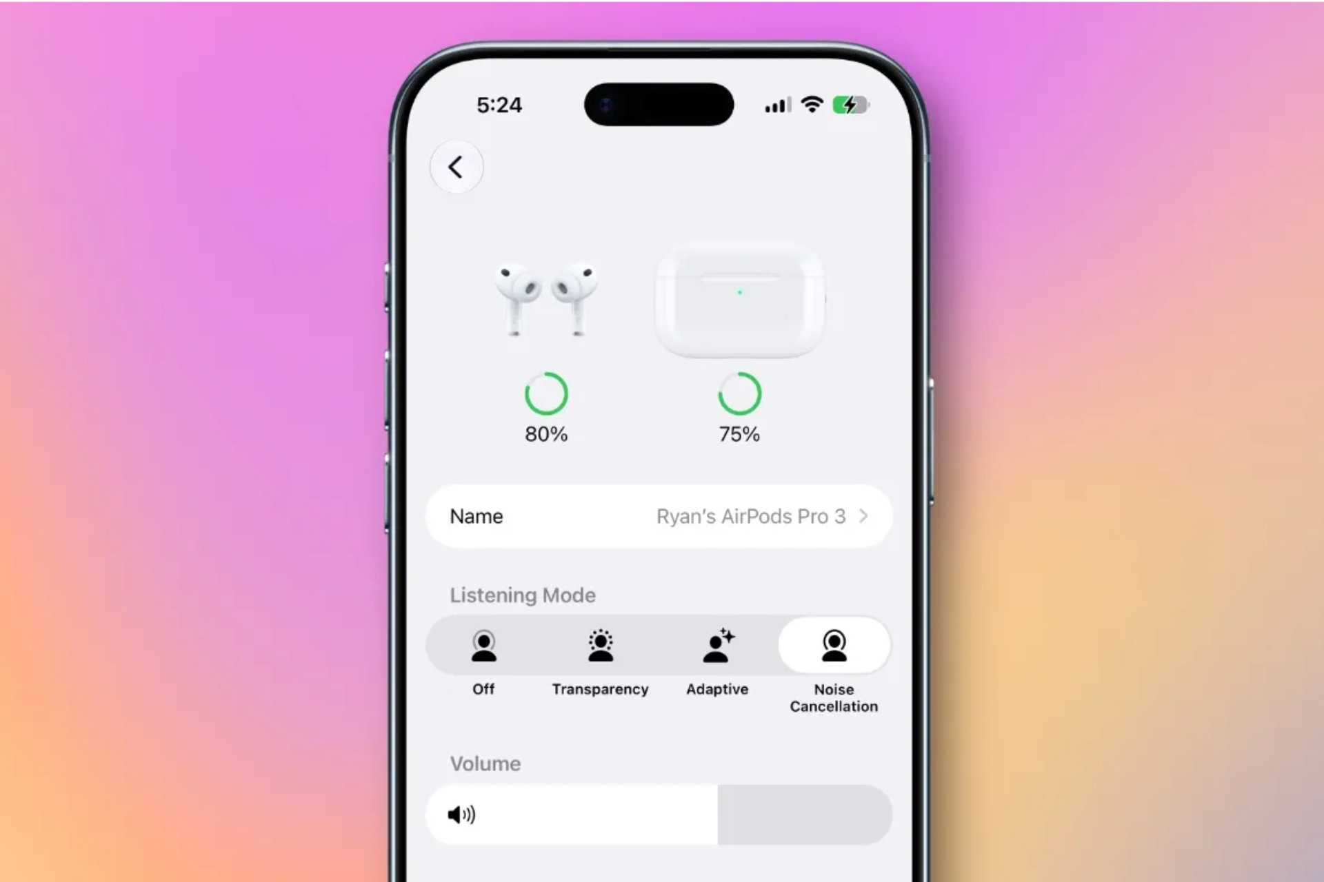 AirPods apple reglages