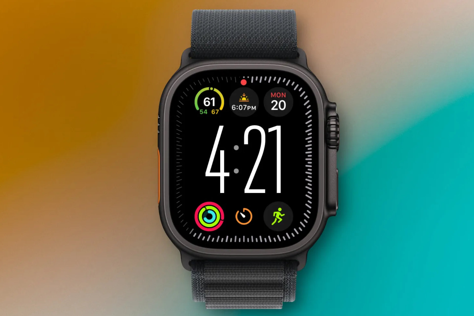 Apple watch ultra cadran