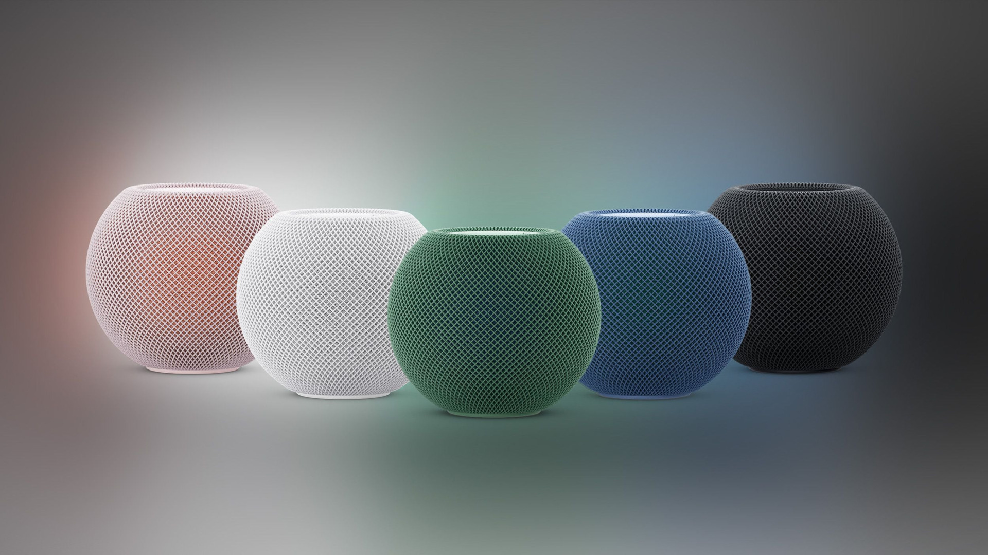 HomePod minis on gradient featur