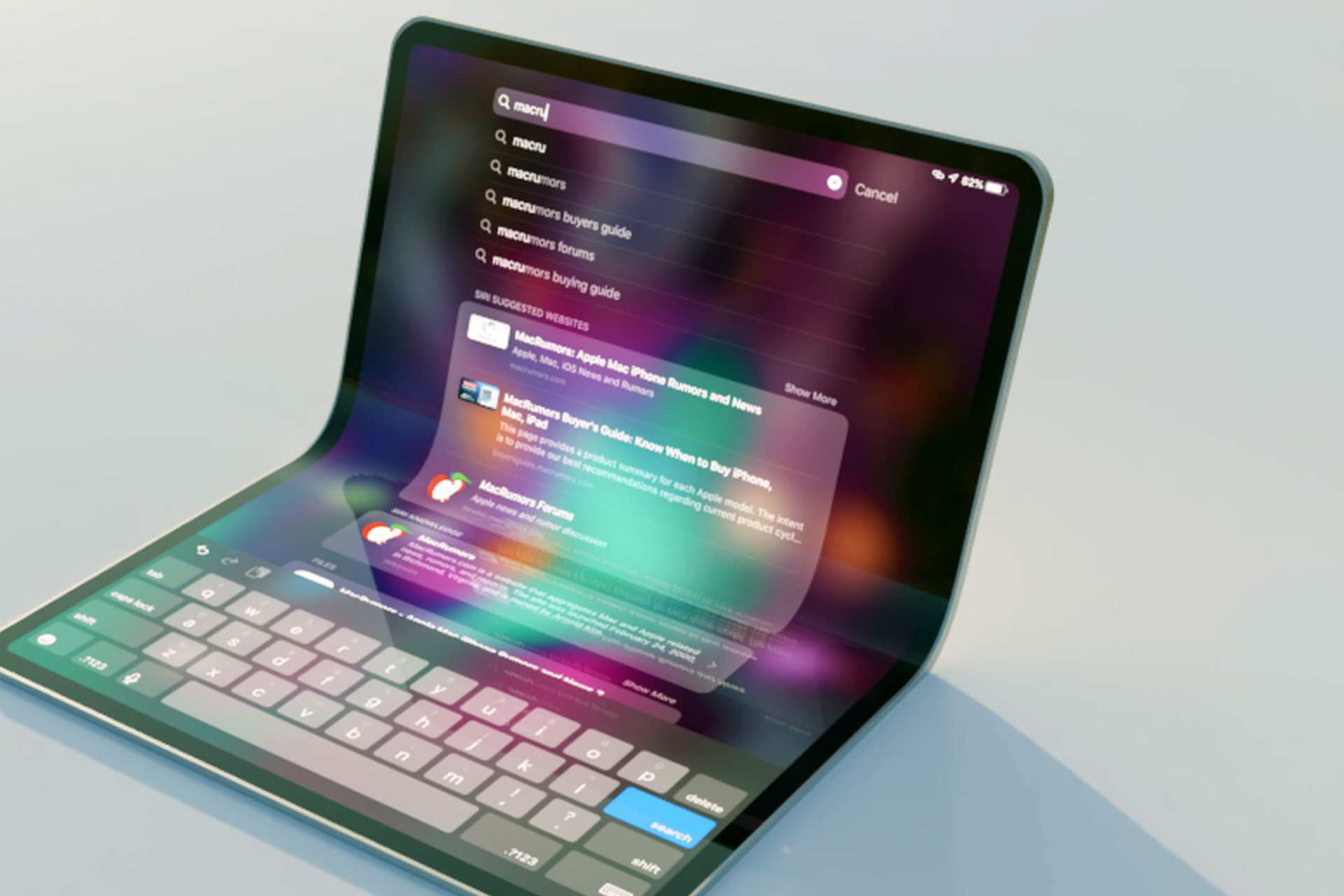 iPad pro rumeurs fold
