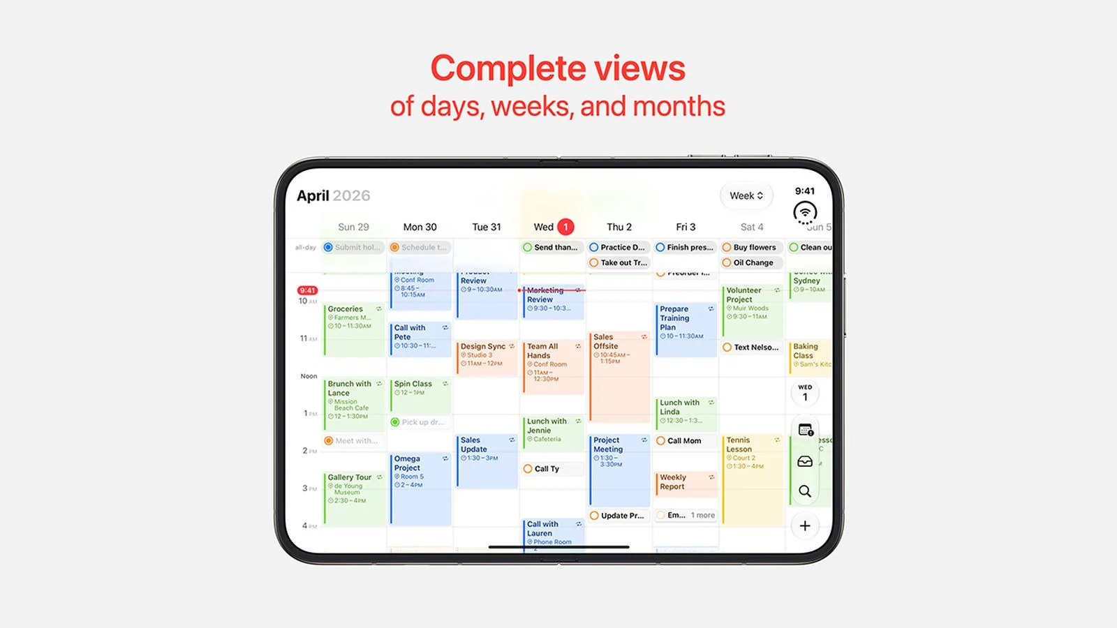 Calendrier iPhone Duo