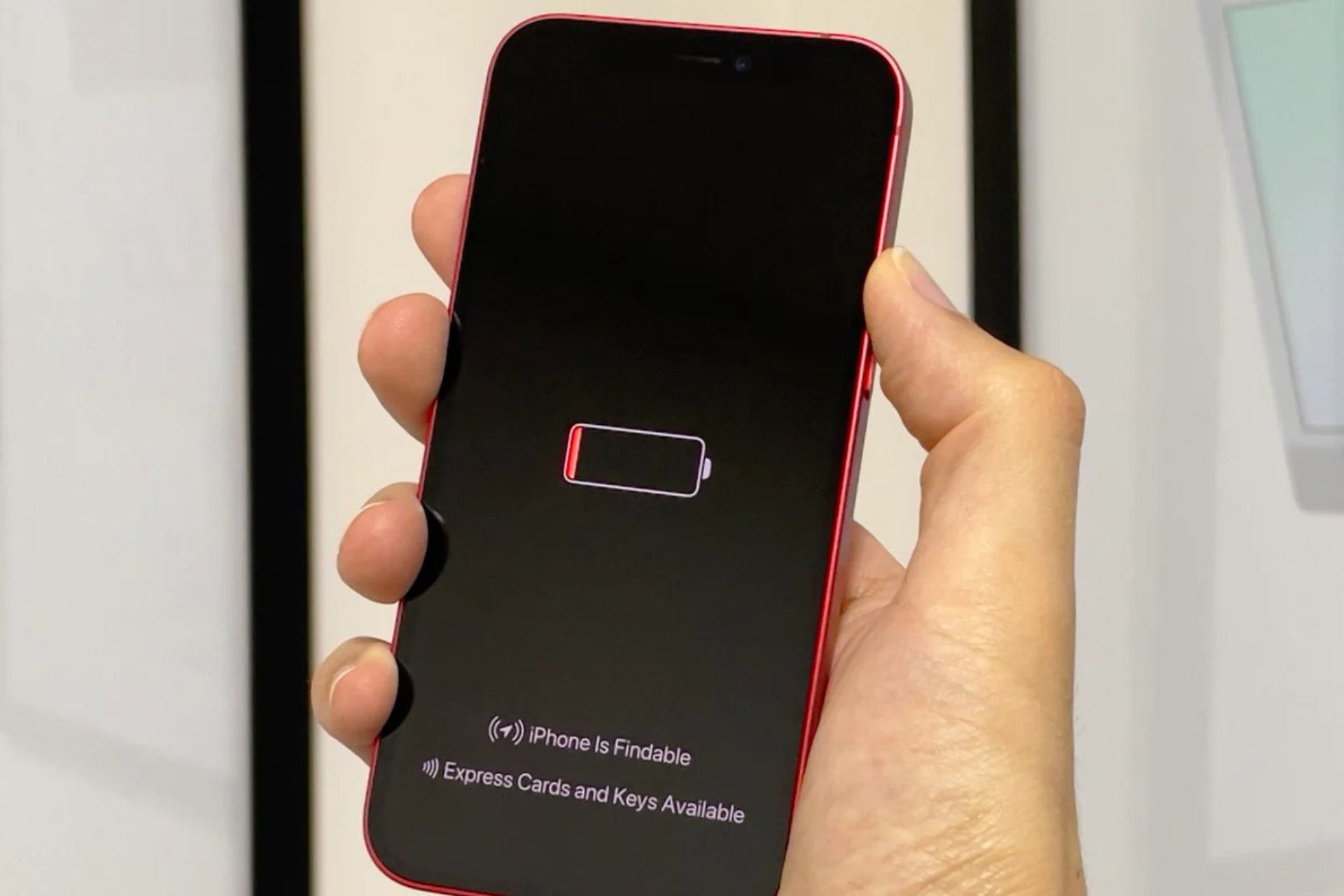 iPhone batterie vide astuce